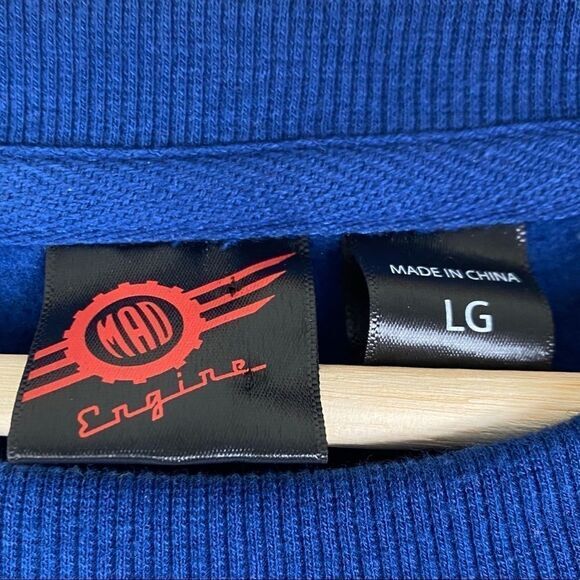 MAD Engine graphic Beer pong ugly Christmas sweater Large‎ party sweater - Picture 4 of 6